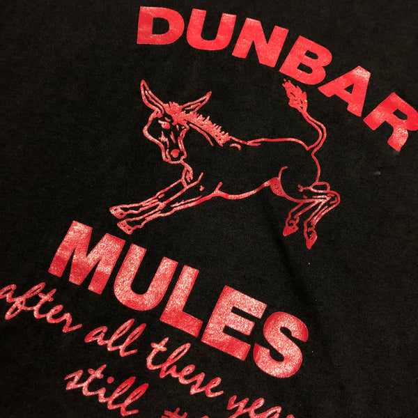 Vintage 80s Single Stitch Dunbar Mules Shirt Size X-Large - Beyond 94