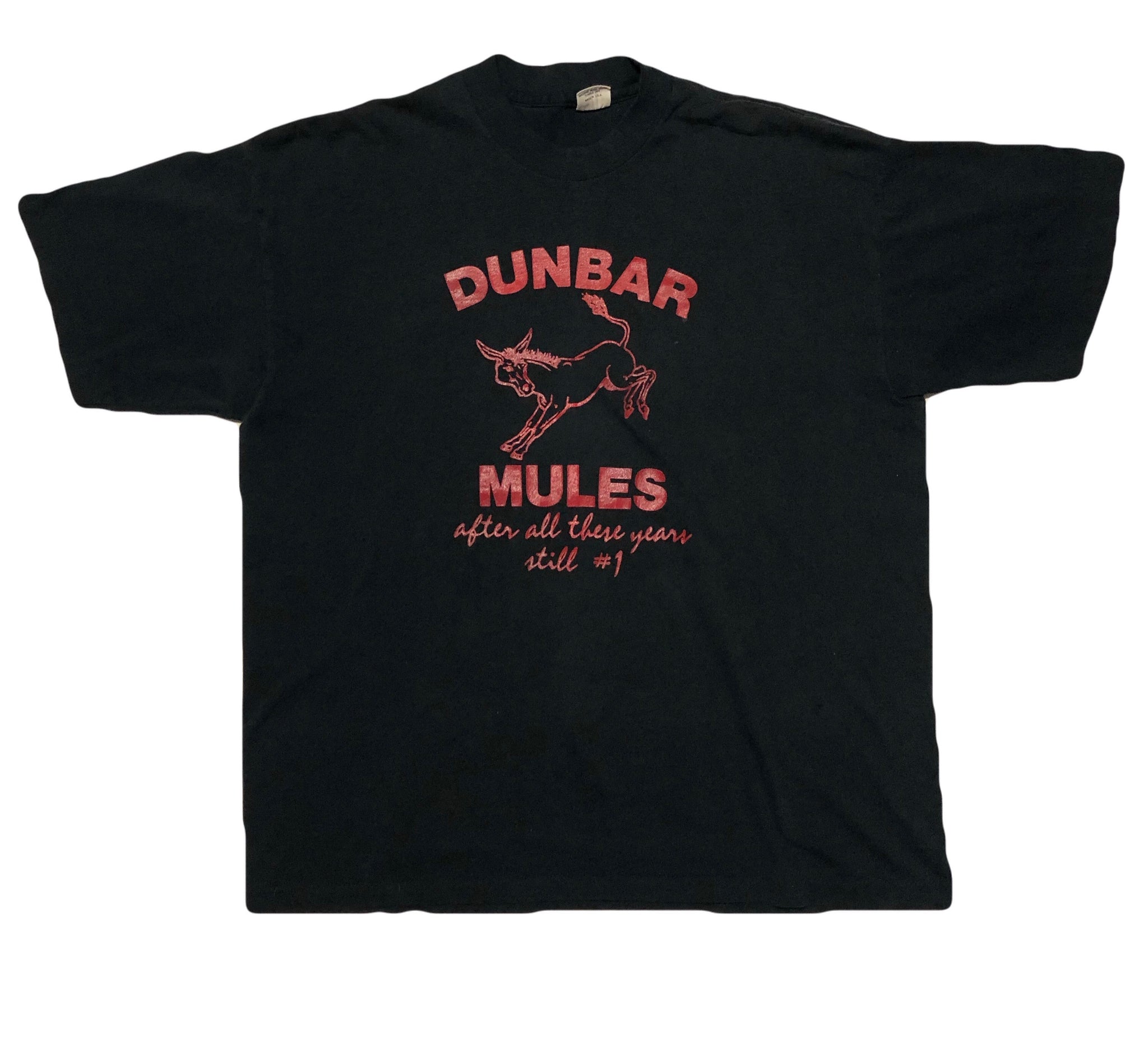Vintage 80s Single Stitch Dunbar Mules Shirt Size X-Large - Beyond 94