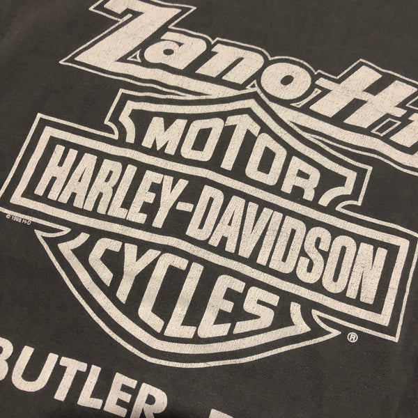 1998 Harley Davidson Fat Boys Rule Distressed Shirt Size X-Large - Beyond 94