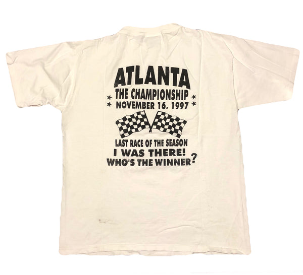 1997 Atlanta Georgia Nascar Single Stitch Shirt Size X-Large - Beyond 94