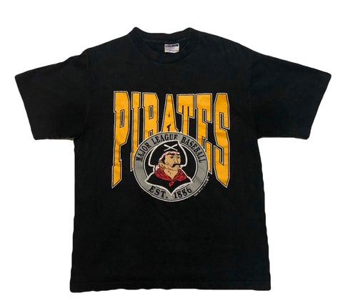 1990 Pittsburgh Pirates Single Stitch Shirt Size Large - Beyond 94