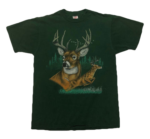 Vintage 90s Deer Buck Shirt Size Large - Beyond 94