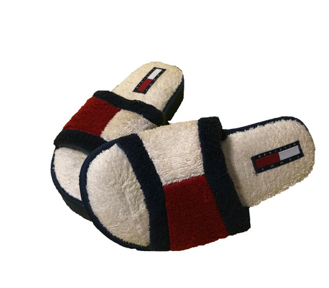 Vintage 90s Tommy Hilfiger Big Flag Slipper Shoes | Beyond 94