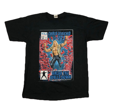 2000 WWF Chris Jericho Cartoon Shirt Size Large - Beyond 94