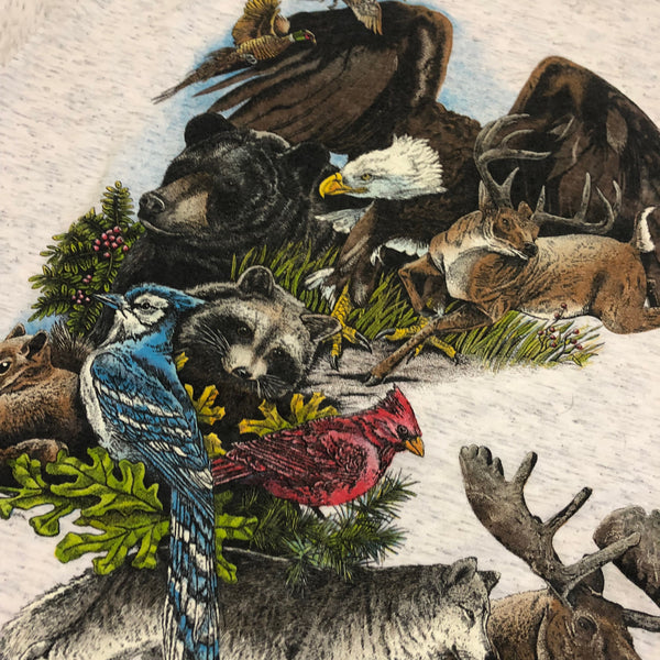 Vintage 90s Niagara Falls Wildlife Single Stitch Shirt Size X-Large - Beyond 94