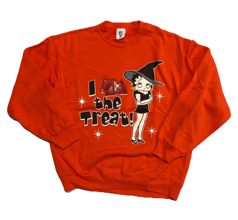 2003 Betty Boop Halloween Sweatshirt Size Large - Beyond 94