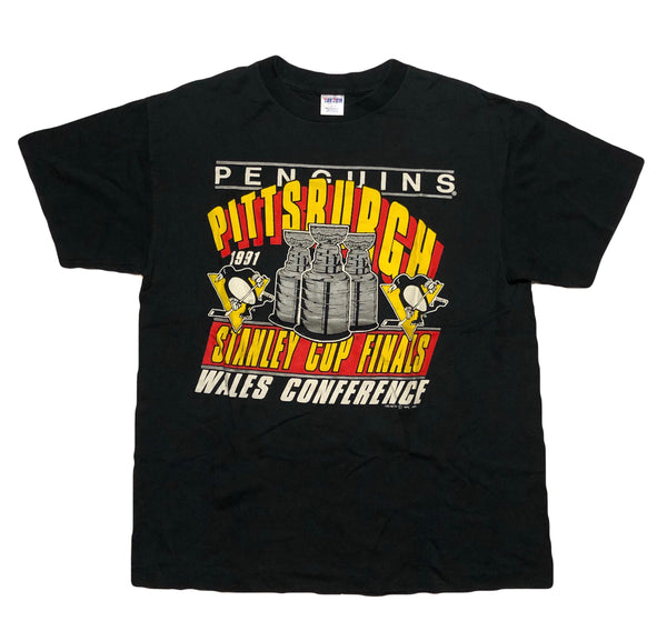 Vintage 1991 Pittsburgh Penguins Wales Conference Shirt | Beyond 94