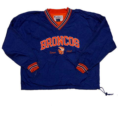 Vintage 90s Denver Broncos Champion Pullover Jacket | Beyond 94