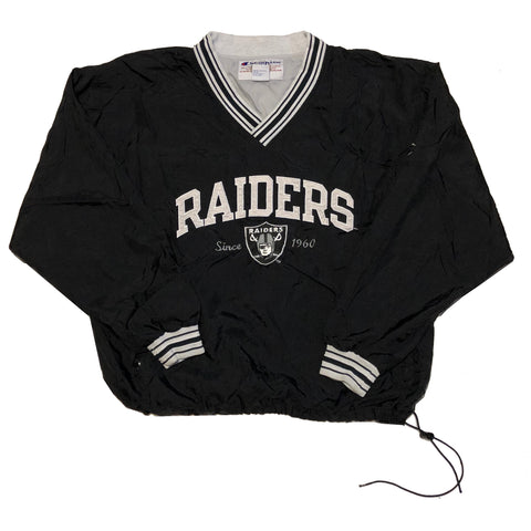 Vintage 90s Champion LA Raiders Pullover Jacket | Beyond 94