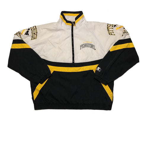 Vintage 90s Pittsburgh Penguins Starter Windbreaker Jacket | Beyond 94