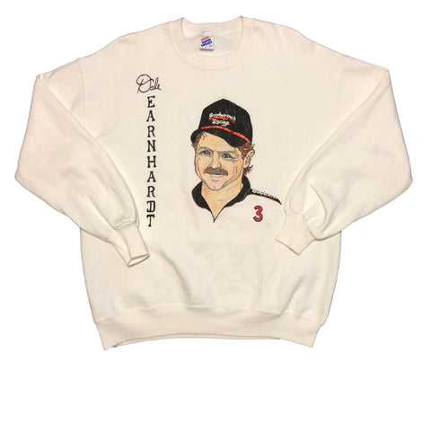 Vintage 90s Dale Earnhardt Nascar Homemade Sweatshirt | Beyond 94