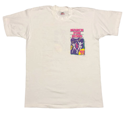 Vintage 1993 March For Jesus Single Stitch Shirt | Beyond 94