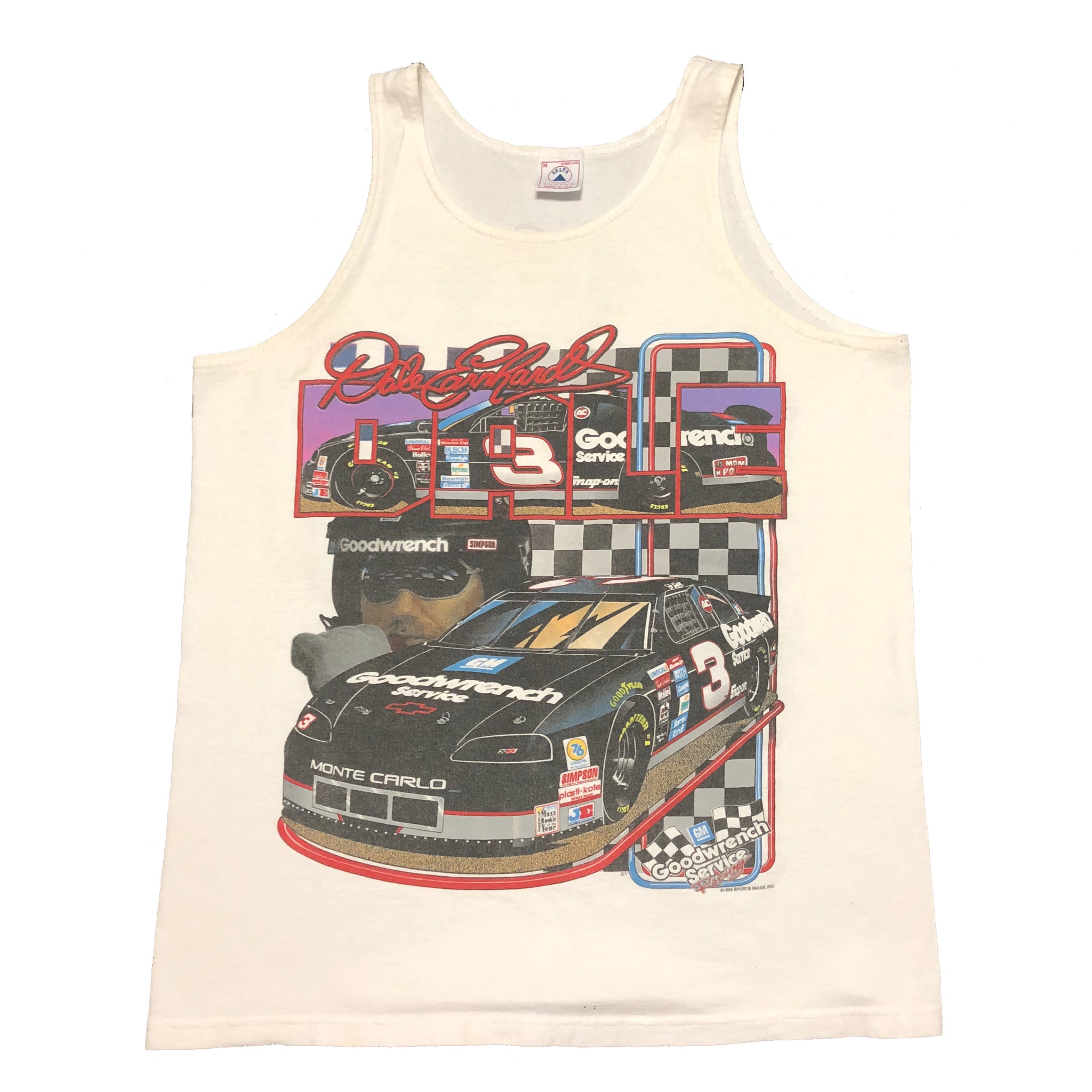 Vintage 1995 Dale Earnhardt Nascar Tank Top Shirt | Beyond 94