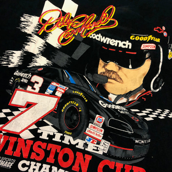 1995 Dale Earnhardt Winston Cup Intimidator Single Stitch Shirt Size X-Large