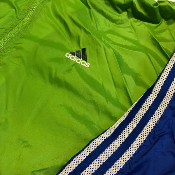 Vintage 90s Adidas Windbreaker Pullover Jacket Size X-Large