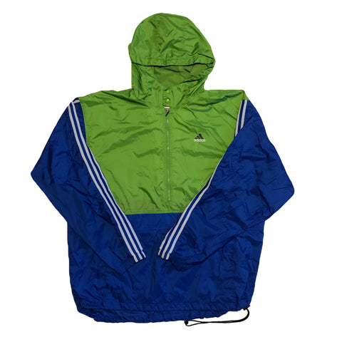 Vintage 90s Adidas Windbreaker Pullover Jacket | Beyond 94