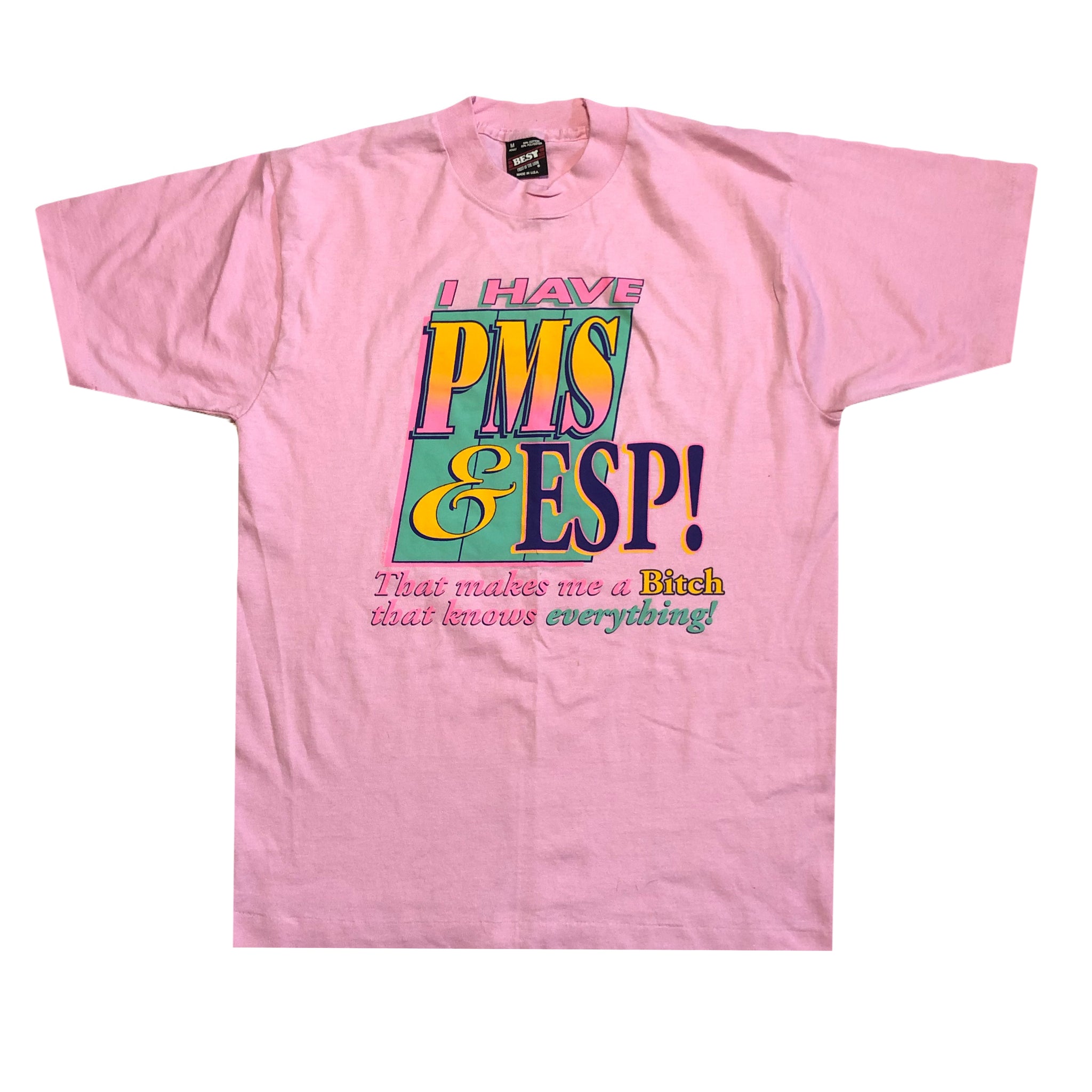 Vintage 90s I Have PMS & ESP Funny Shirt | Beyond 94