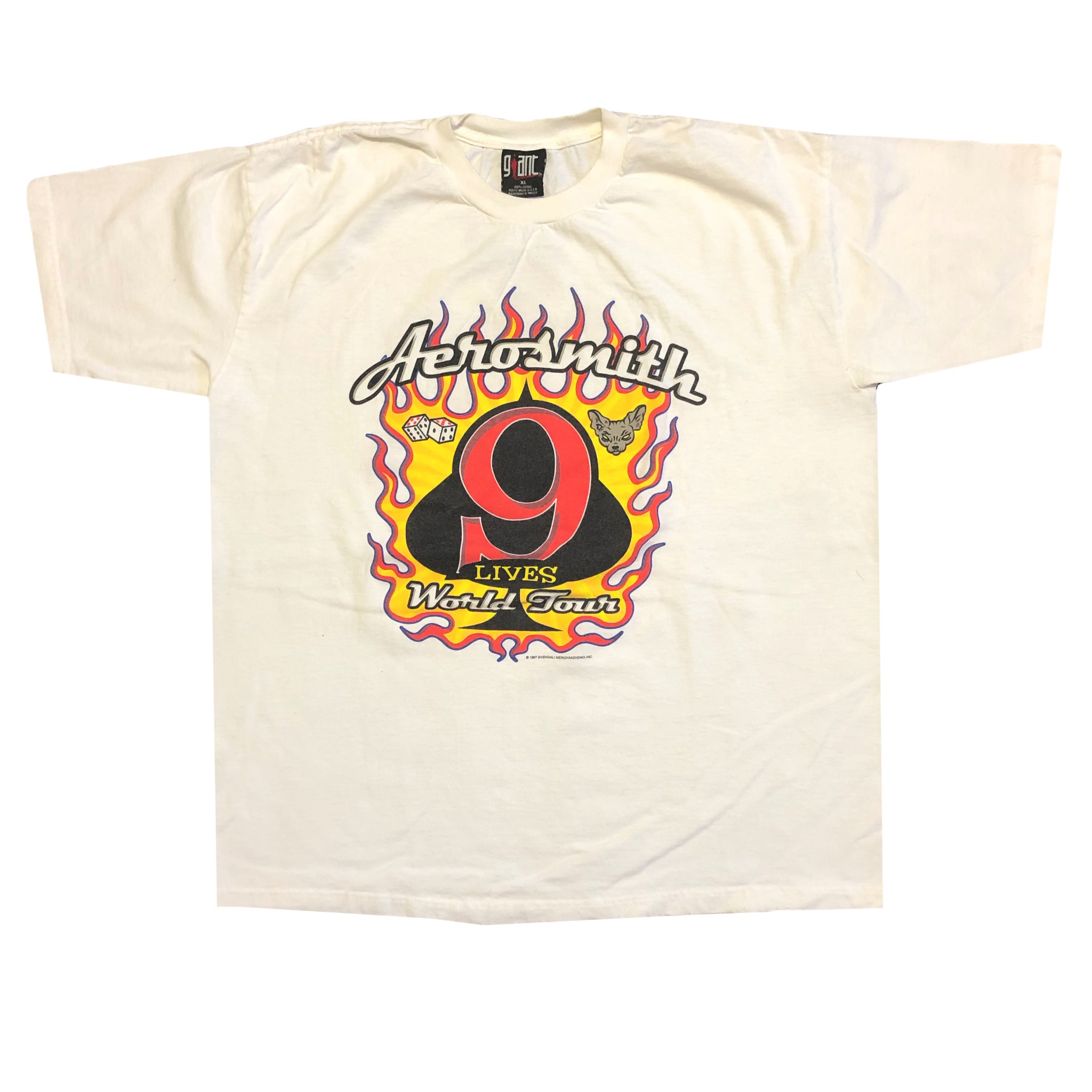 1997 Aerosmith 9 Lives Tour Shirt | Beyond 94