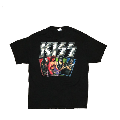 2004 KISS "Rock The Nation" Concert Tour Shirt Black Size Large - Beyond 94