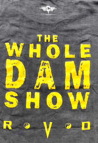 2001 WCW RVD "The Whole Dam Show" Shirt Black Large - Beyond 94