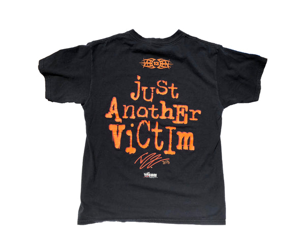 2000 WWF Taz "Just Another Victim" Shirt Black Medium - Beyond 94
