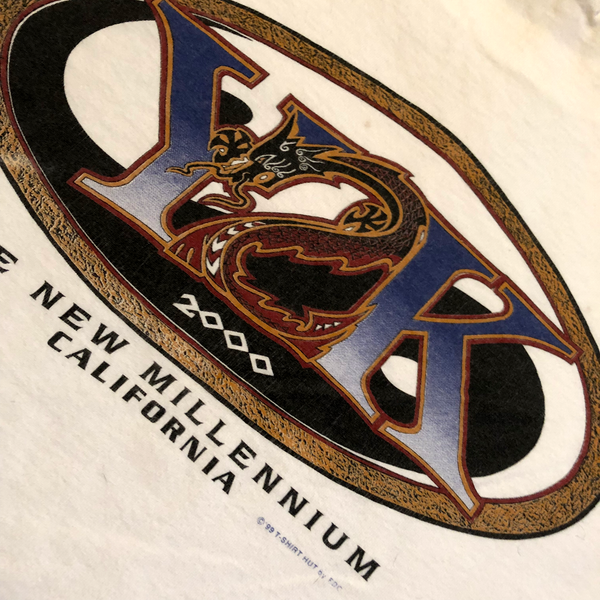 1999 Y2K Millenium Shirt White Size Large - Beyond 94