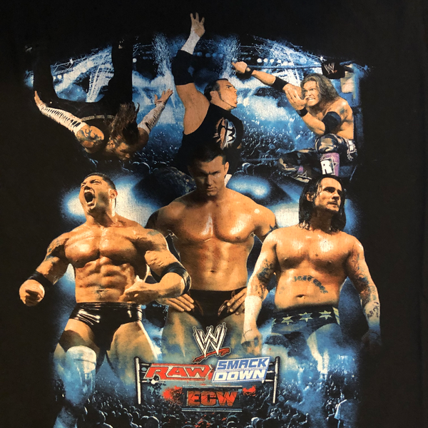 2007 WWE "Superstars" Shirt Black Size Medium - Beyond 94