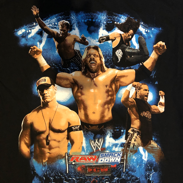 2007 WWE "Superstars" Shirt Black Size Medium - Beyond 94