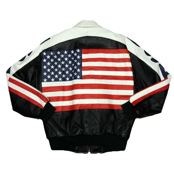 Vintage 90s Michael Hoban WHEREMI USA Leather Jacket | Beyond 94