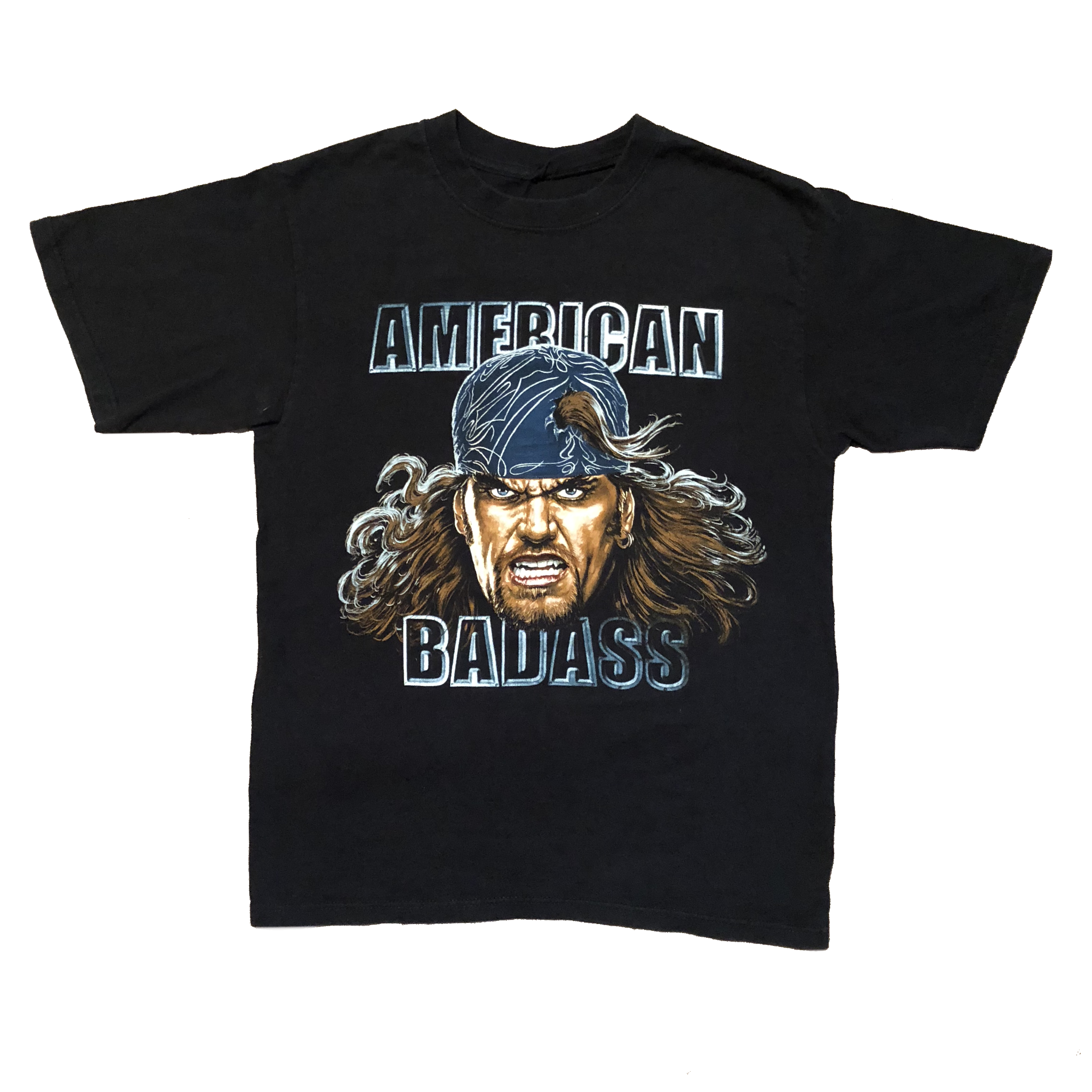 2000 WWF Undertaker "American Badass" Shirt Black Size Medium - Beyond 94