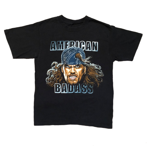 2000 WWF Undertaker "American Badass" Shirt Black Size Medium - Beyond 94