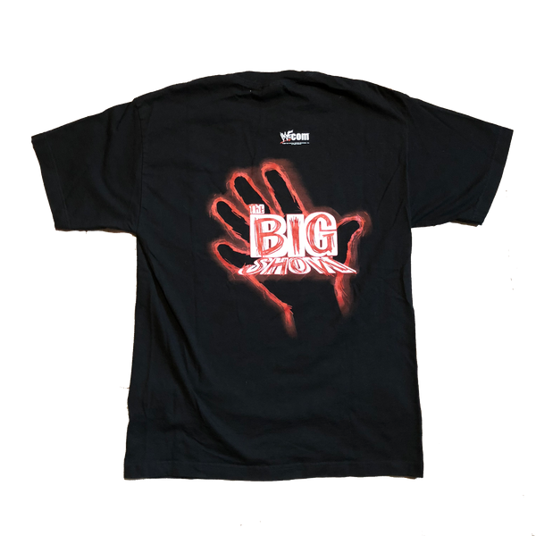 2000 WWF Big Show "Big Nasty Bastard" Shirt Black Size Large - Beyond 94