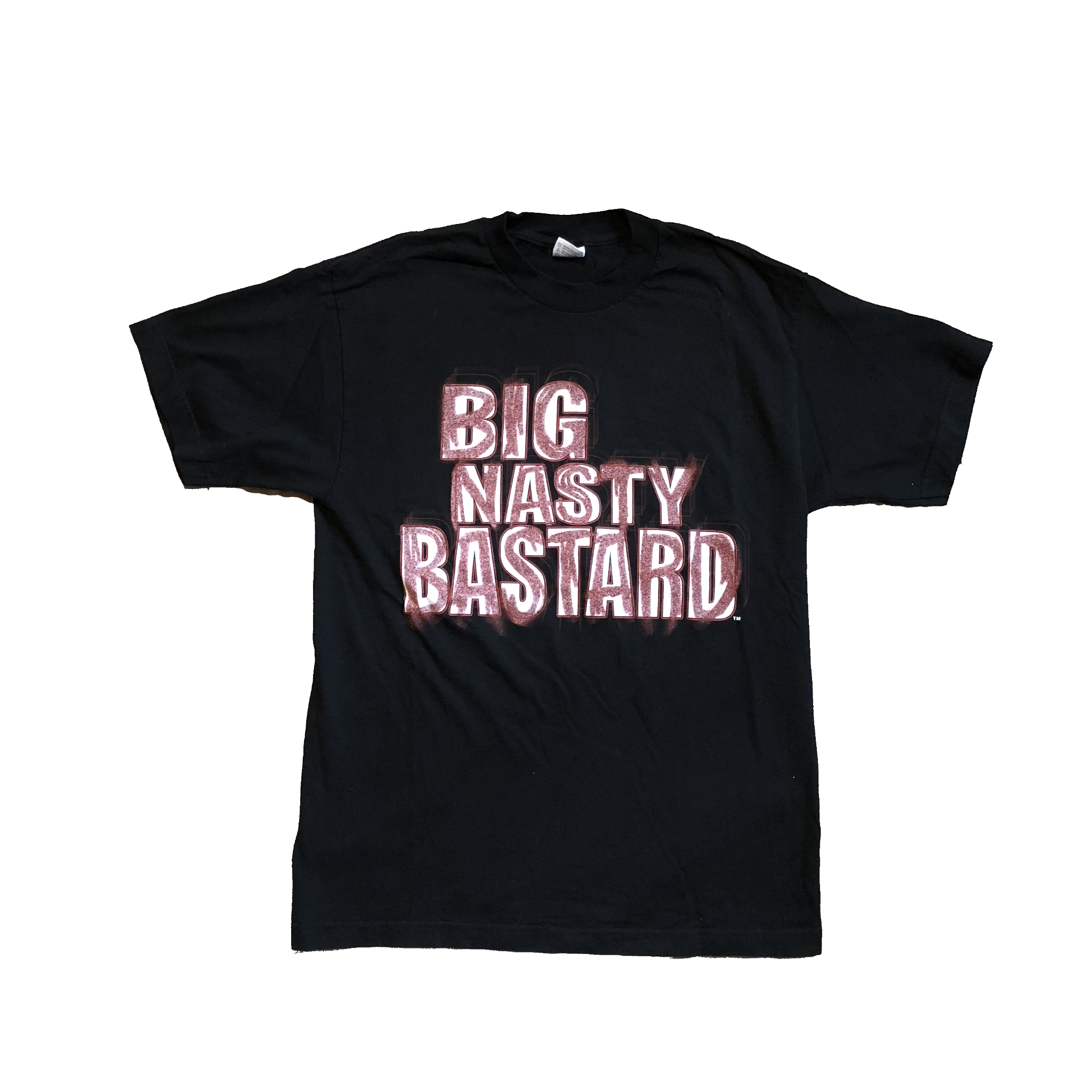 2000 WWF Big Show "Big Nasty Bastard" Shirt Black Size Large - Beyond 94