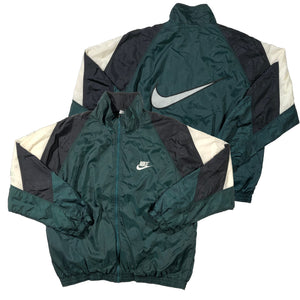 Vintage 90s Nike Big Swoosh Windbreaker Jacket | Beyond 94