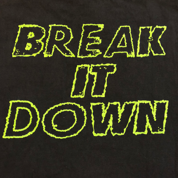 90's WWF D-Generation X "Break it Down" Shirt Black Size Large - Beyond 94