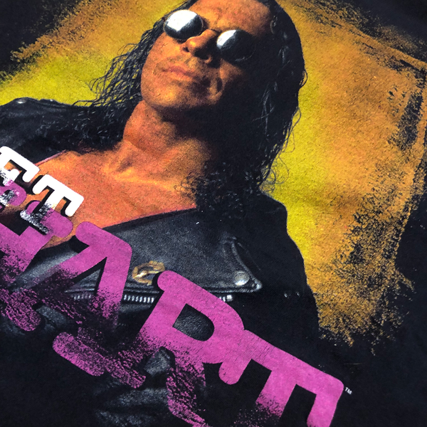 1998 WCW Bret Hart Shirt Black Size X-Large - Beyond 94