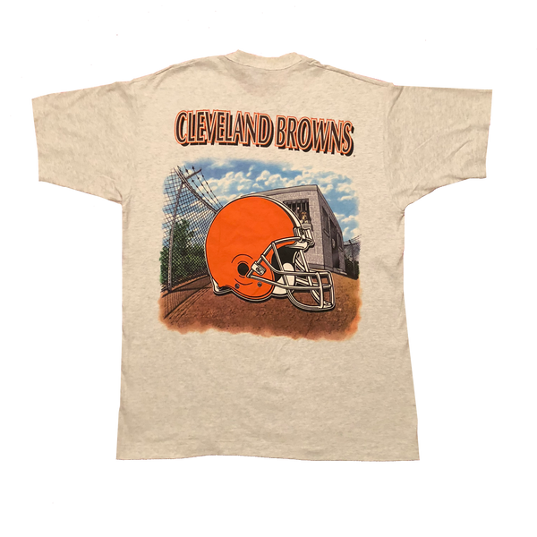 1995 NFL Cleveland Browns "Guard Dog" Heather Grey Shirt Size Large - Beyond 94