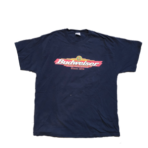 1998 Budweiser "This Buds for You" Navy Shirt Size X-Large - Beyond 94