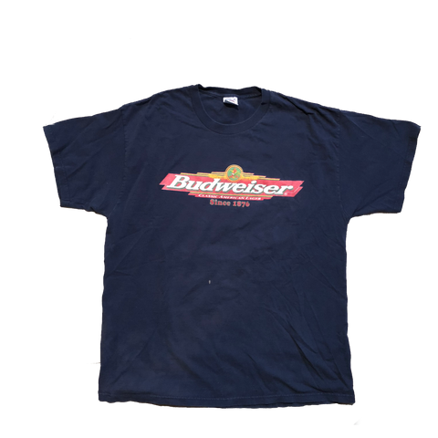 1998 Budweiser "This Buds for You" Navy Shirt Size X-Large - Beyond 94