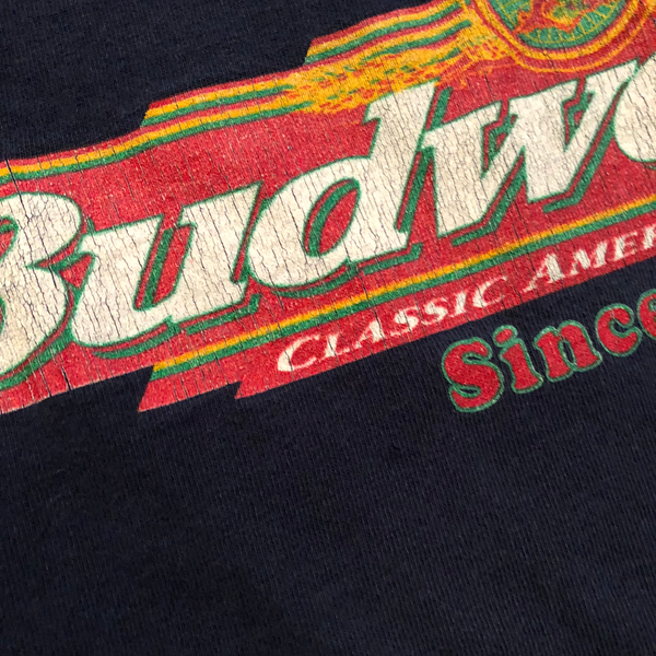 1998 Budweiser "This Buds for You" Navy Shirt Size X-Large - Beyond 94