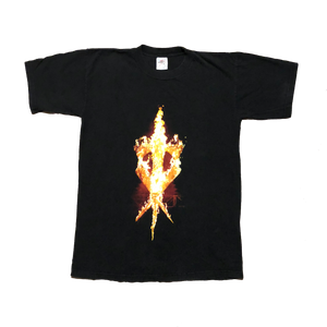1999 WWF The Undertaker "Burnt Offering" Shirt Black Size Large - Beyond 94