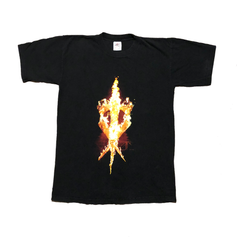 1999 WWF The Undertaker "Burnt Offering" Shirt Black Size Large - Beyond 94