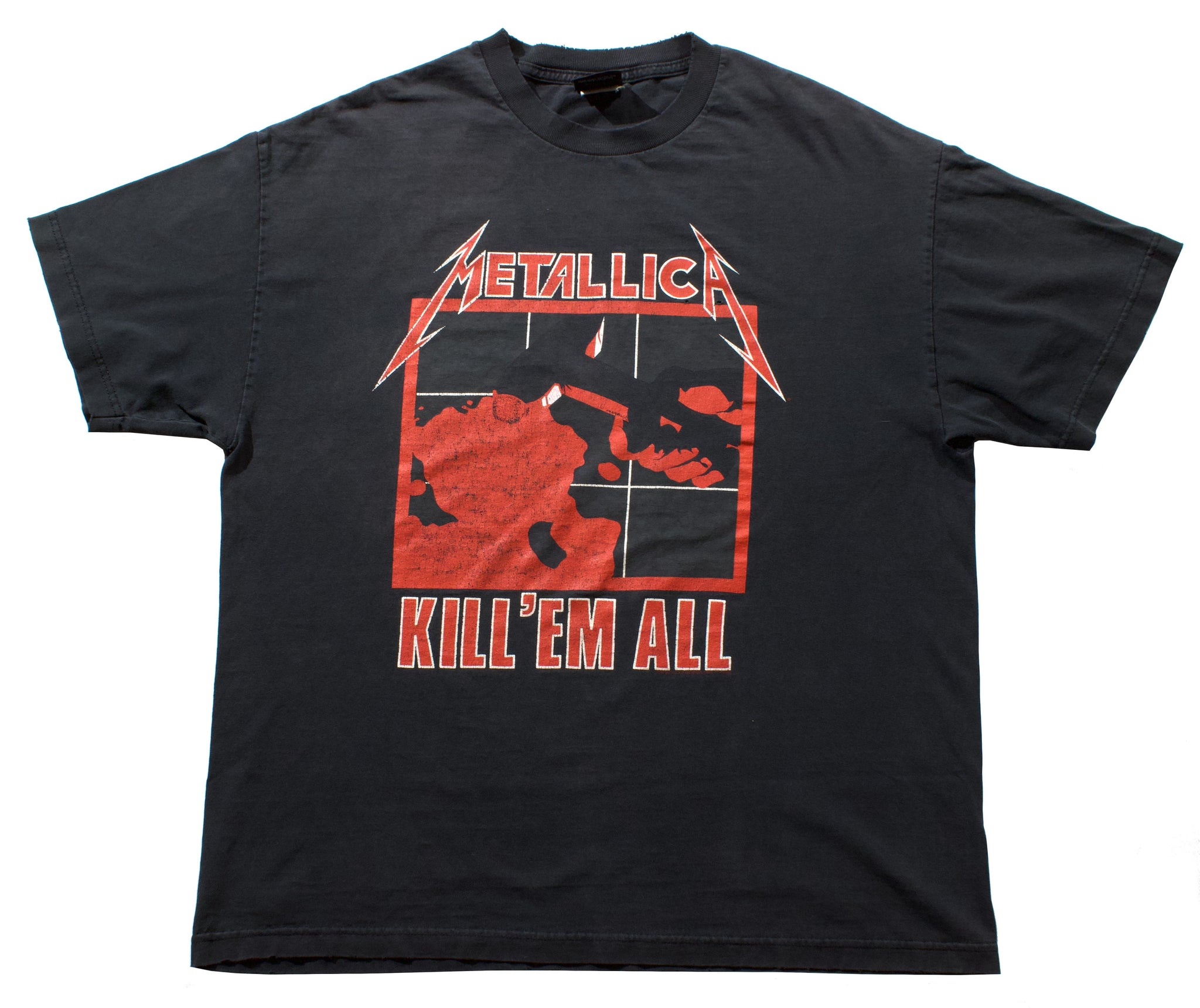 Vintage 1994 Metallica Kill Em All Electric Chair Band Shirt | Beyond 94