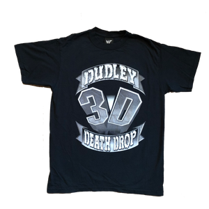 2000 WWF Dudley Boyz "Dudley Death Drop" Shirt Black Size Large - Beyond 94