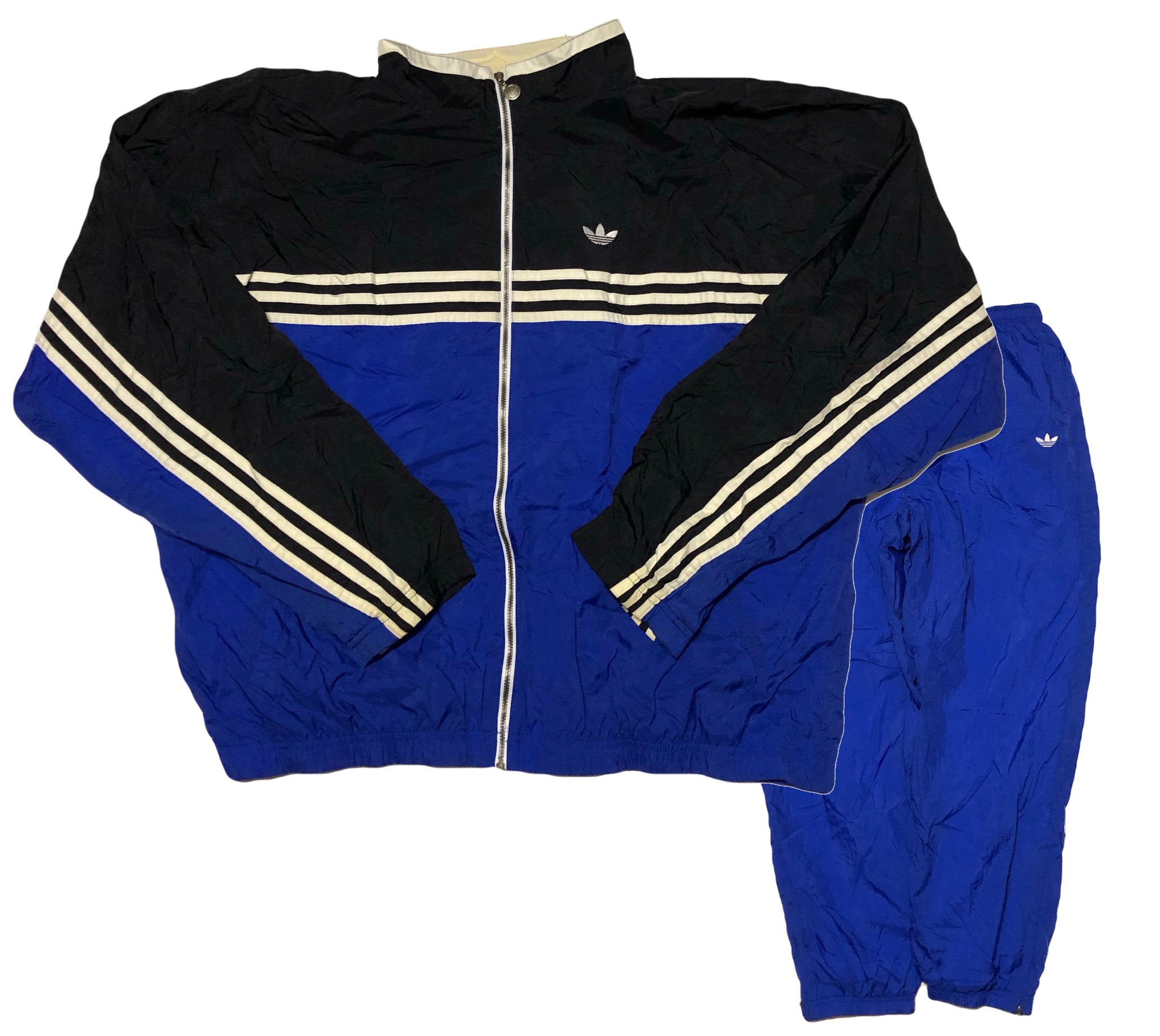 Vintage 90s Adidas Tracksuit Full Set Size X-Large - Beyond 94