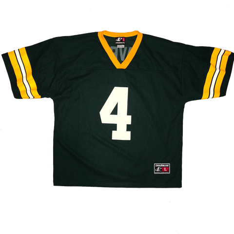 90's Logo Athletic Green Bay Packers "Brett Favre" Home Jersey Size Large - Beyond 94