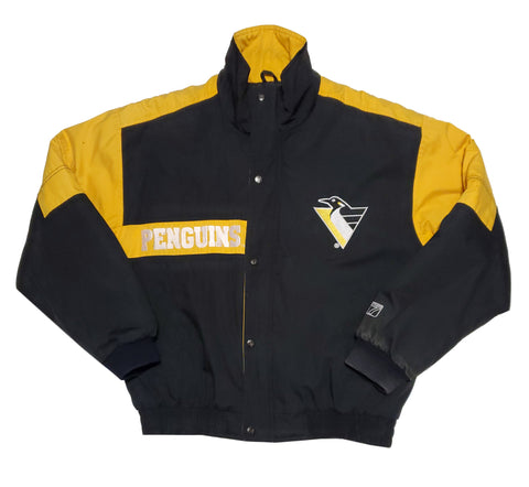 Vintage 90s Pittsburgh Penguins Logo 7 Puffer Jacket | Beyond 94