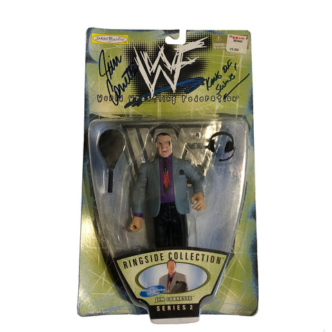 1998 WWf Jim Cornette Ringside Collection Series 2 Autographed Action Figure - Beyond 94