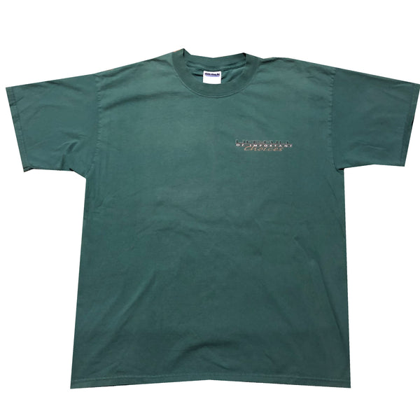 1997 Golf's Important Choices Shirt Green Size X-Large - Beyond 94