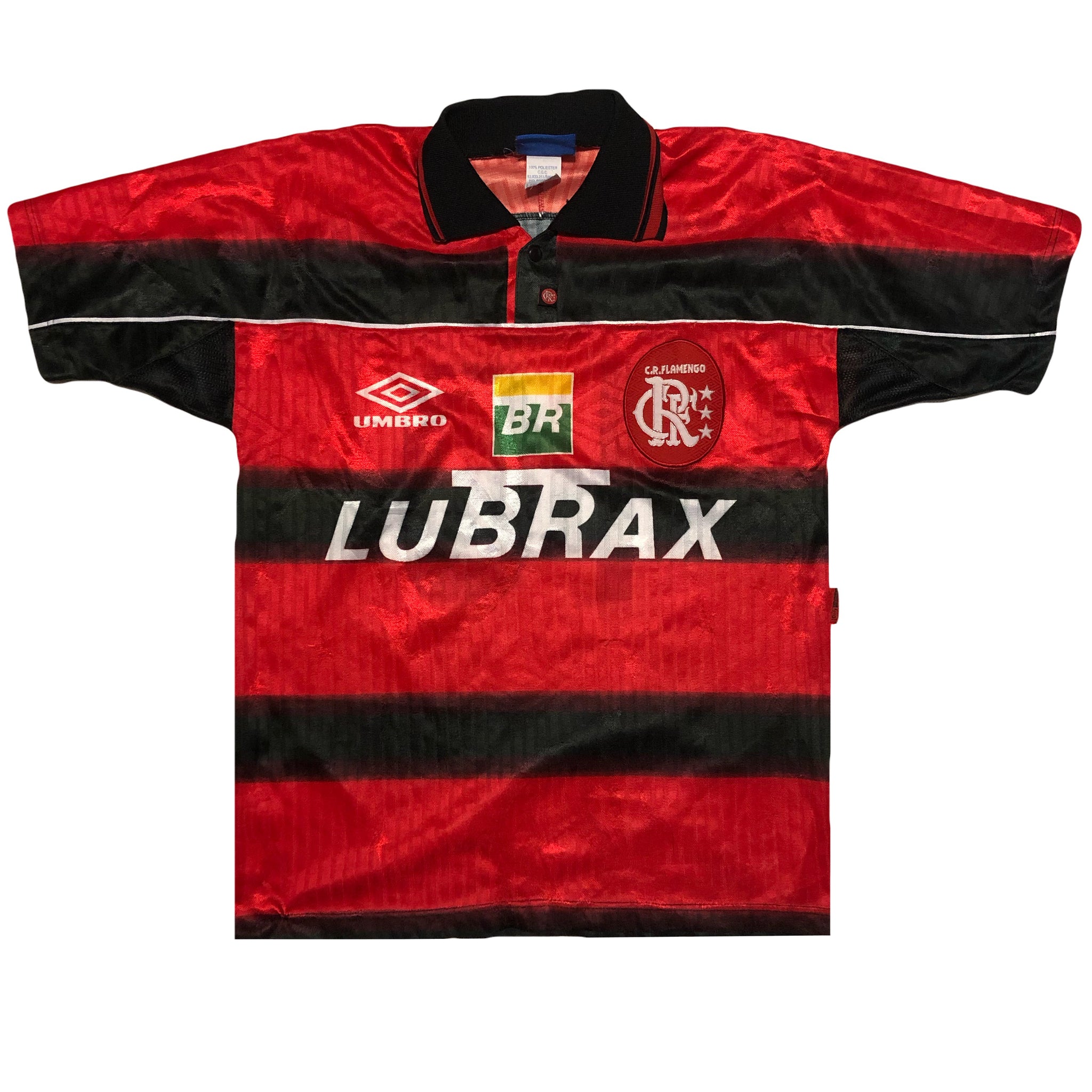 Vintage 1995 C.R. Flamengo Home Umbro #10 Jersey | Beyond 94